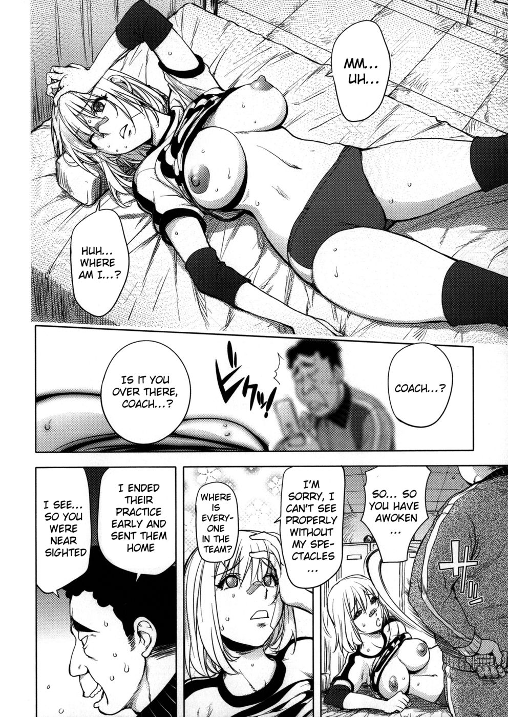 Hentai Manga Comic-Kaye-nee Challenging Herself in Volleyball-Read-4